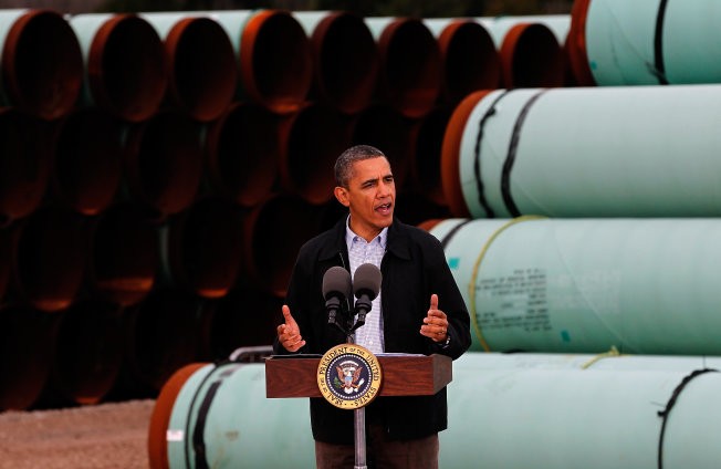 Barack Obama oppose son veto au projet d’oléoduc géant Keystone - ảnh 1