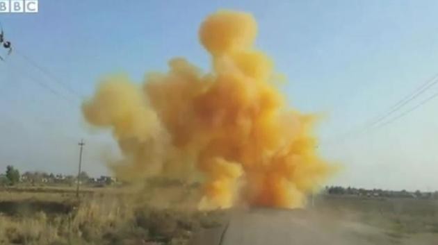 Les djihadistes ont recours à des bombes au chlore, selon la BBC - ảnh 1