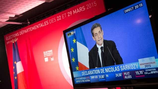 France : L'alliance UMP-UDI en tête du premier tour des départementales - ảnh 1