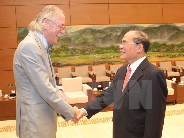 Nguyên Sinh Hùng reçoit l’ancien secrétaire général de l’UIP  - ảnh 1