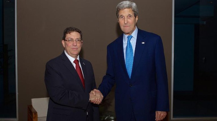   Un entretien historique « très constructif » entre John Kerry et son homologue cubain - ảnh 1