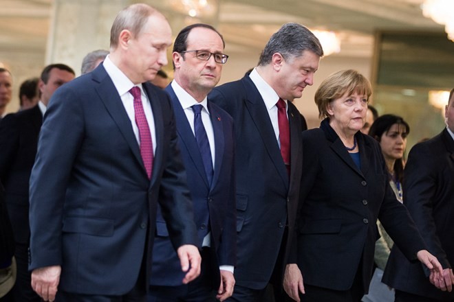 Ukraine: Berlin, Kiev, Moscou et Paris appellent à la fin des combats  - ảnh 1