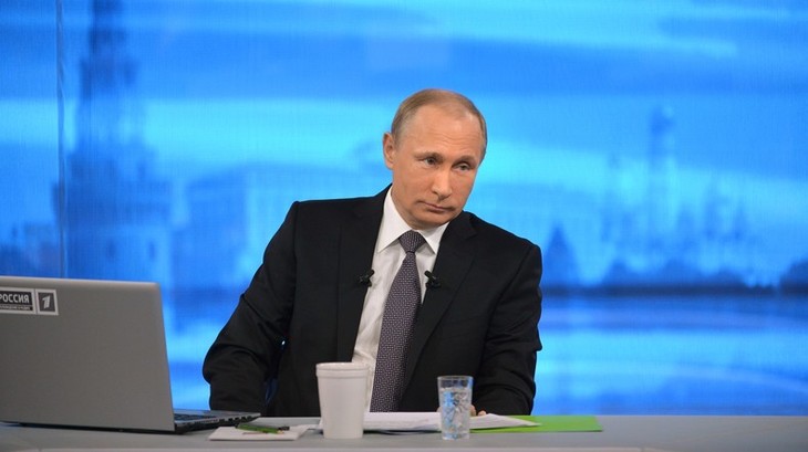 Russie: le show télévisé annuel de Vladimir Poutine - ảnh 1