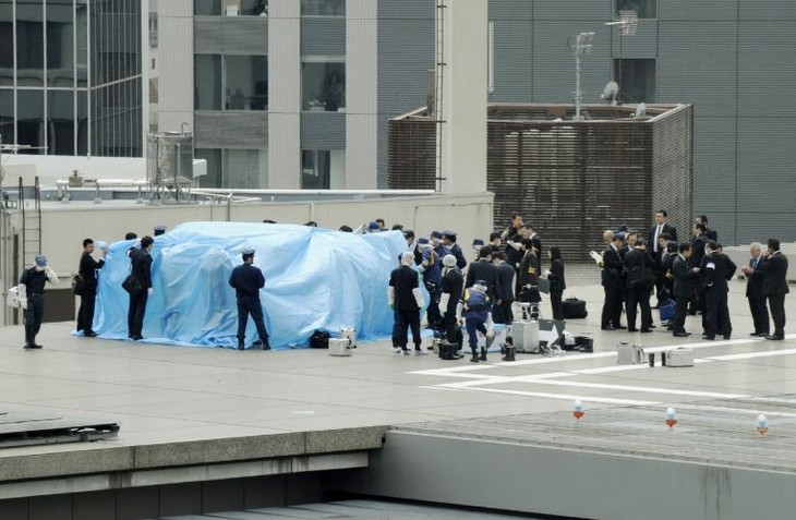 Un drone radioactif sur le toit du Premier ministre japonais - ảnh 1
