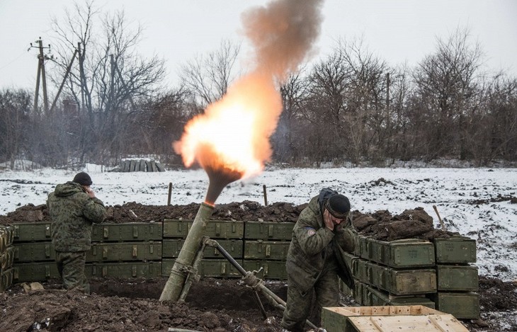 Ukraine : signature d'un cessez-le-feu en banlieue de Donetsk - ảnh 1