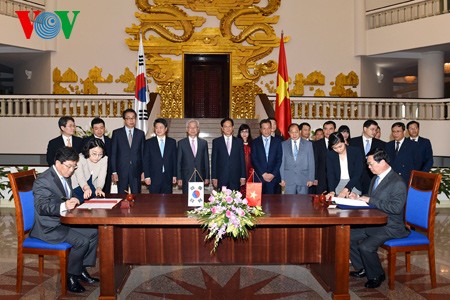 Signature de l’accord de libre-échange Vietnam-République de Corée - ảnh 1