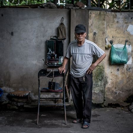 Les coiffeurs de rue au Vietnam - ảnh 2