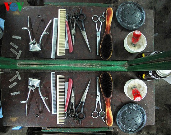 Les coiffeurs de rue au Vietnam - ảnh 4