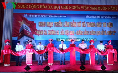 Exposition sur Hoang Sa et Truong Sa à Quang Nam - ảnh 1