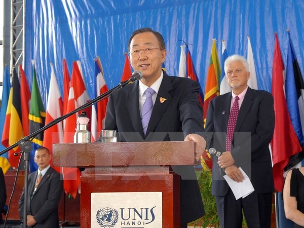 OMD: le chef de l’ONU salue les progrès du Vietnam - ảnh 1