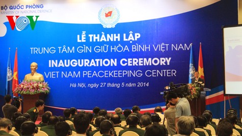Mise en chantier du Centre de maintien de la paix du Vietnam - ảnh 1