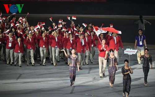 Ouverture des 28èmes Jeux d’Asie du Sud-Est - ảnh 5