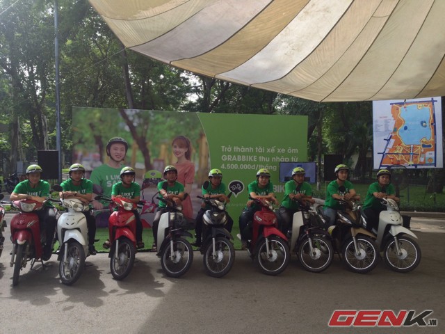 Grabbike à Hanoi - ảnh 1