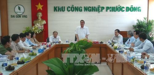 Le Hong Anh exhorte Tay Ninh à mieux capter les investissements - ảnh 1