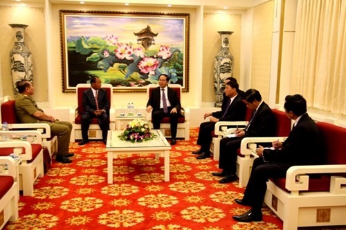 Tran Dai Quang reçoit le ministre par intérime de la Sécurité du Laos - ảnh 1