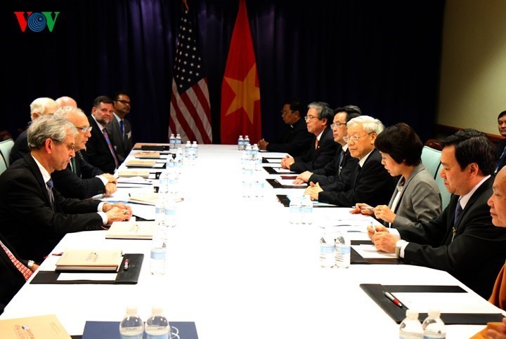 La visite de Nguyen Phu Trong ouvre un nouveau chapitre des relations Vietnam-Etats-Unis - ảnh 2