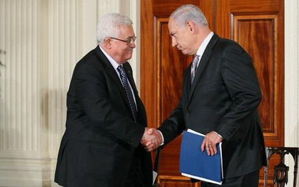 Premier entretien téléphonique depuis 13 mois entre dirigeants israélien et palestinien - ảnh 1