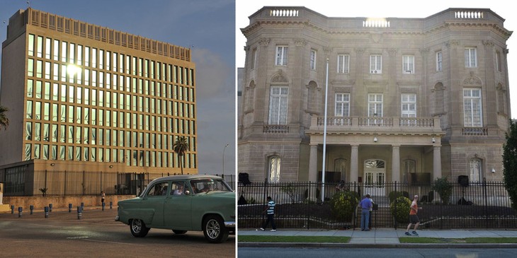 Les Etats-Unis et Cuba rouvrent officiellement leurs ambassades - ảnh 1