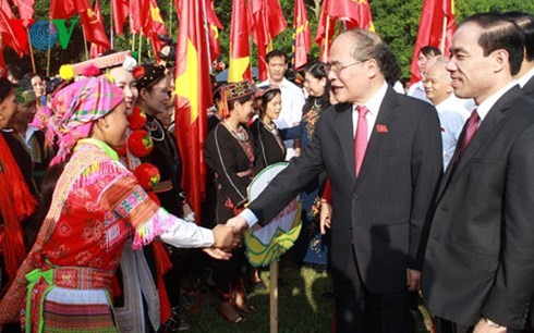 Meeting en l’honneur du 70ème anniversaire du Congrès national à Tan Trao - ảnh 1