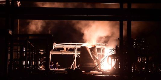 Chine : une explosion dans une usine chimique fait 1 mort et 9 blessés - ảnh 1