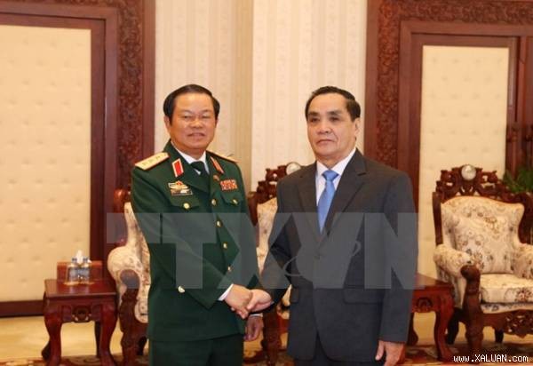 Do Ba Ty reçu par le Premier ministre laotien - ảnh 1