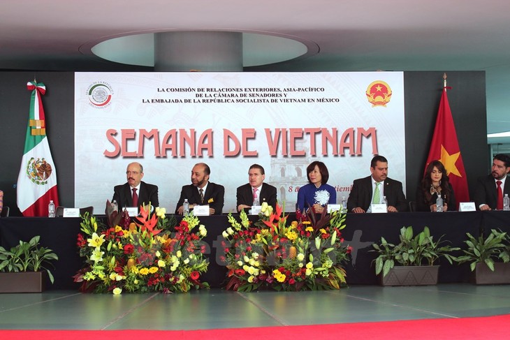 Coup d’envoi de la semaine du Vietnam au Sénat mexicain  - ảnh 1
