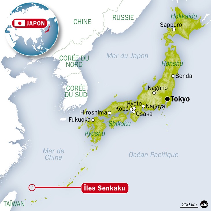 Chine-Japon : nouvelle incursion chinoise dans les eaux des îles Senkaku - ảnh 1