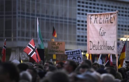Allemagne: nouvelle manifestation contre l'accueil de réfugiés  - ảnh 1