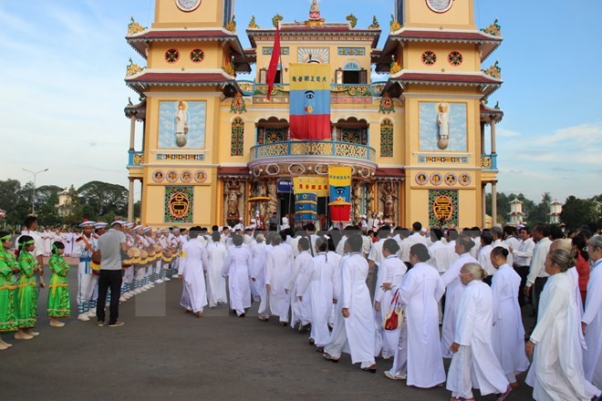 Le 90e anniversaire de la propagation du caodaïsme célébré à Hanoi - ảnh 1