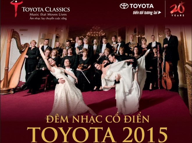 Bientôt le concert classique Toyota 2015 - ảnh 1