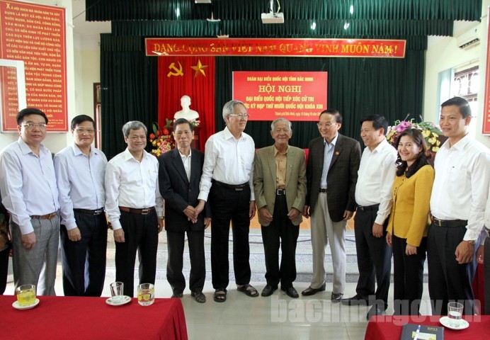 To Huy Rua à la rencontre de l’électorat de Bac Ninh - ảnh 1
