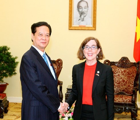Nguyên Tân Dung: le Vietnam est optimiste quant à ses relations avec les Etats Unis - ảnh 1