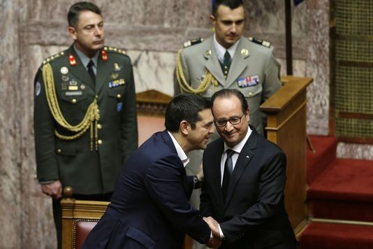 François Hollande s'engage à aider la Grèce  - ảnh 1