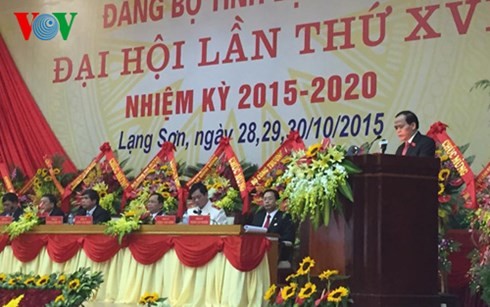 Les congrès des comités du Parti pour Bac Lieu, Soc Trang et Lang Son - ảnh 3