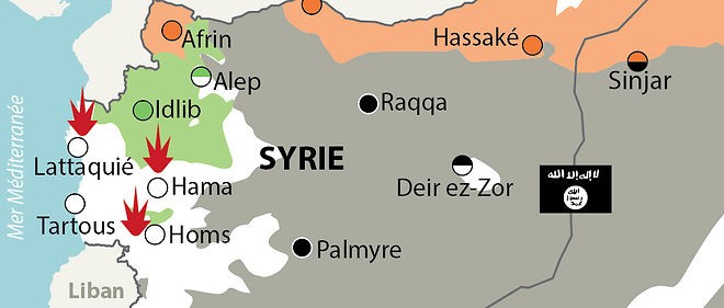 Bilan d’un mois de l’opération aérienne russe contre l’Etat islamique en Syrie - ảnh 1