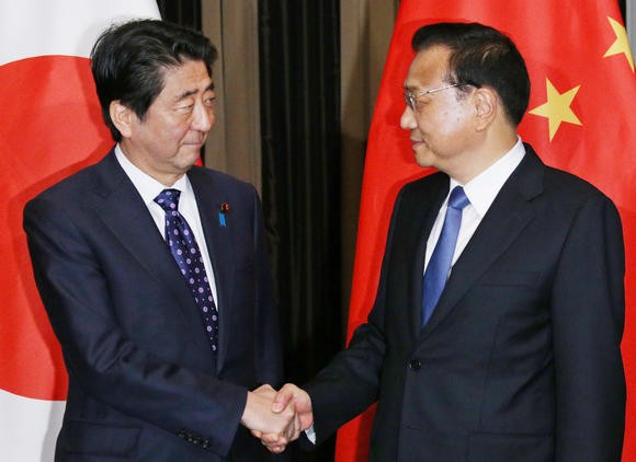 Rencontre entre Shinzo Abe et Li Keqiang - ảnh 1