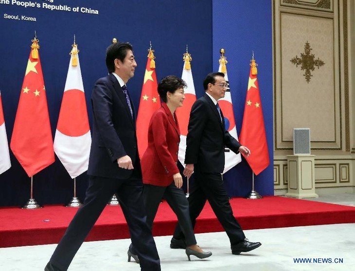 Washington salue le sommet Chine-Japon-République de Corée - ảnh 1