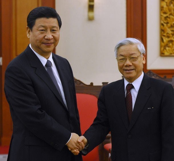 Le secrétaire général du Parti communiste et Président chinois au Vietnam - ảnh 1