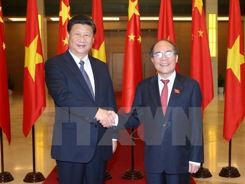 Entrevue Nguyen Sinh Hung - Xi Jinping - ảnh 1