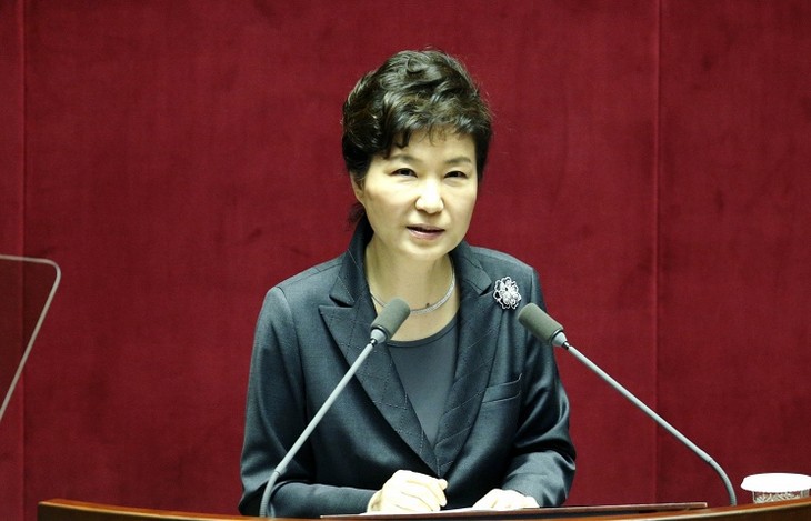Park Geun-hye affirme la volonté de tenir un sommet avec le dirigeant nord-coréen  - ảnh 1