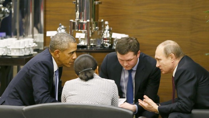 Aparté inattendu entre Poutine et Obama au sommet du G20 - ảnh 1