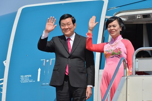Le président Truong Tân Sang en visite d’état en Allemagne - ảnh 1