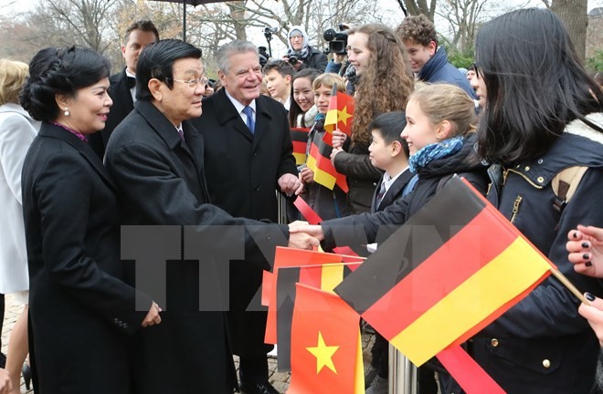 La presse allemande couvre la visite de Truong Tan Sang en Allemagne - ảnh 1