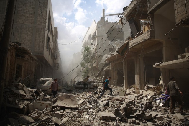 Syrie : l'ONU veut faire adopter un cessez-le-feu début janvier - ảnh 1