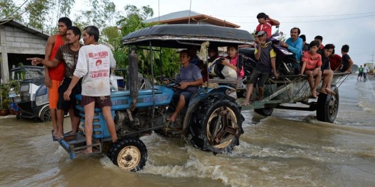 Philippines : 700 000 personnes fuient le typhon Melor - ảnh 1