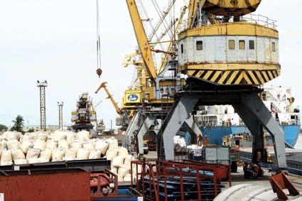 Les ports maritimes accueillent les premiers cargos de l’année - ảnh 1