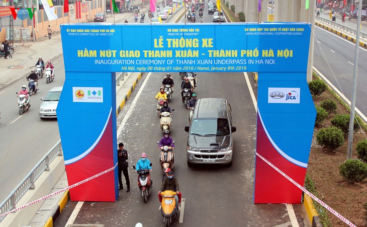 Hanoi : ouverture à la circulation des tunnels Trung Hoa et Thanh Xuan - ảnh 1
