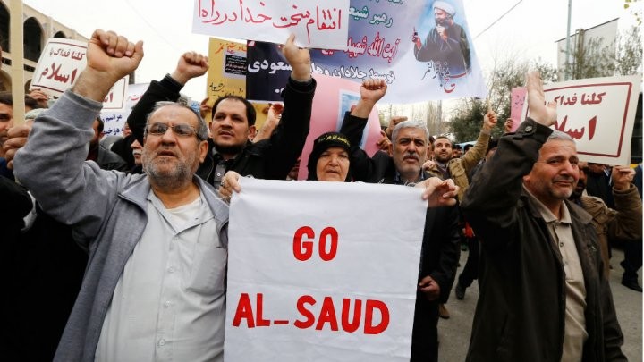 Nouvelles manifestations en Iran contre l'Arabie saoudite - ảnh 1