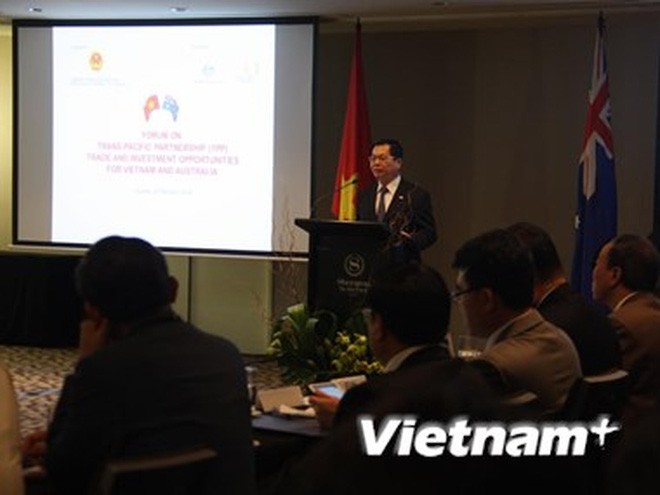 TPP: Forum sur les opportunités d’affaires et d’investissement Vietnam-Australie - ảnh 1