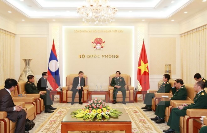 L’ambassadeur laotien reçu par Phung Quang Thanh - ảnh 1